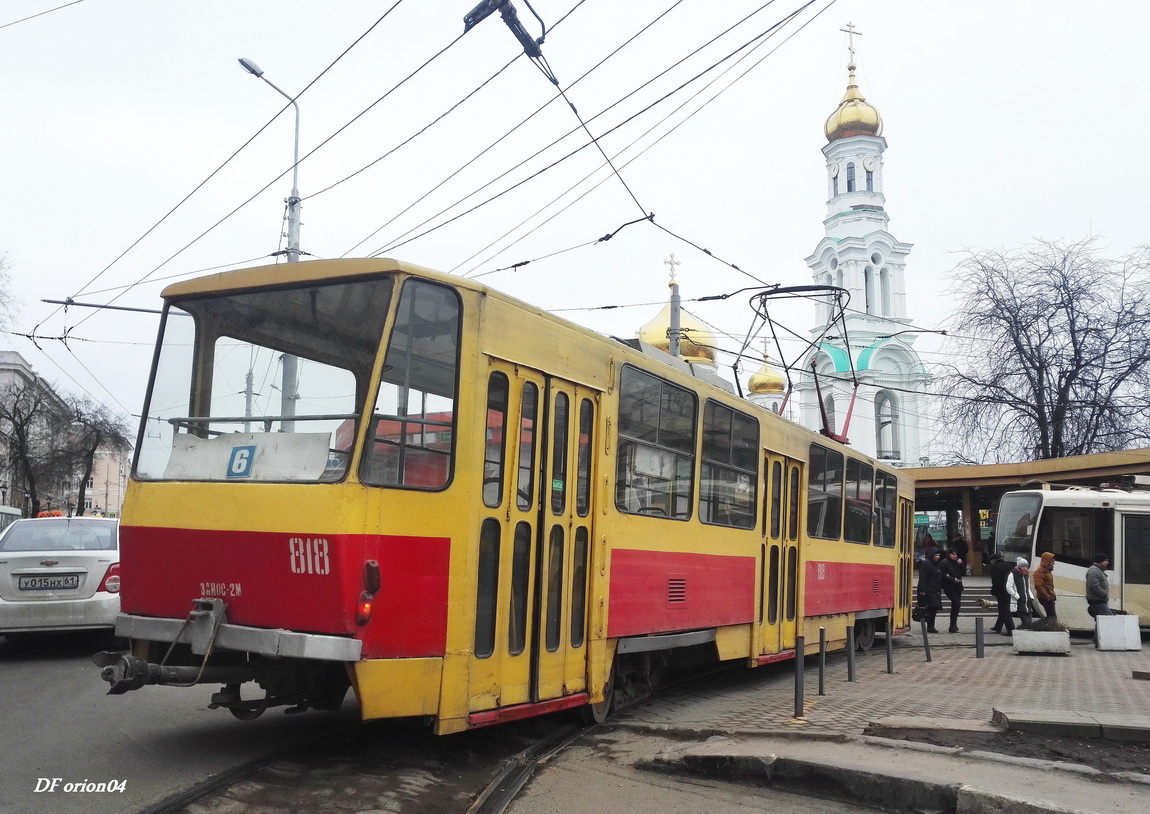 Ростов-на-Дону, Tatra T6B5SU № 818