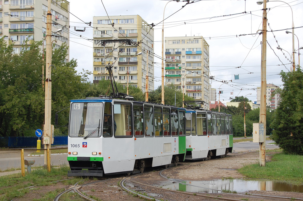 Щецин, Konstal 105N № 1065; Щецин, Konstal 105N № 1066