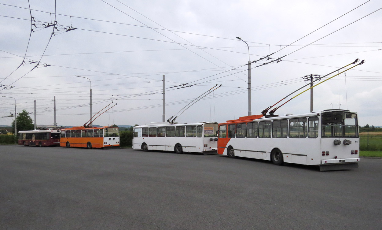 Опава, Škoda 14Tr17/6M № 74; Опава, Škoda 14Tr17/6M № 82; Опава, Škoda 14Tr17/6M № 73