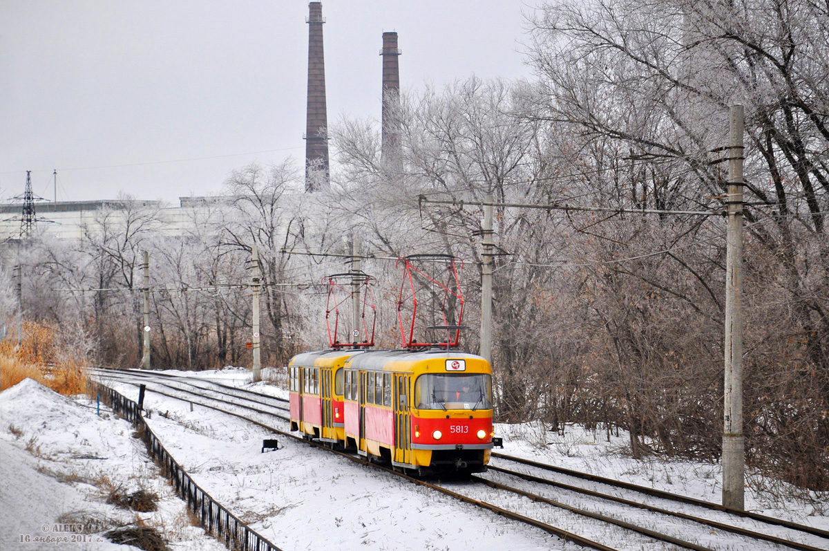 Волгоград, Tatra T3SU № 5813