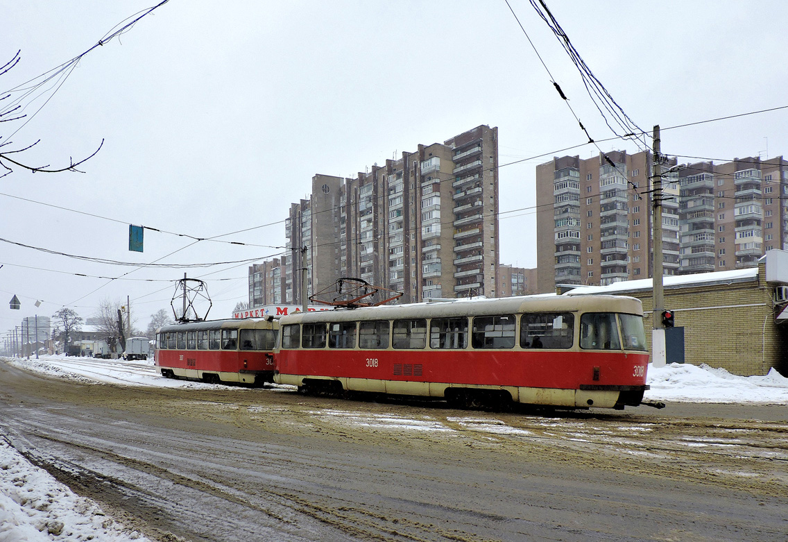 Харьков, Tatra T3SU № 3018