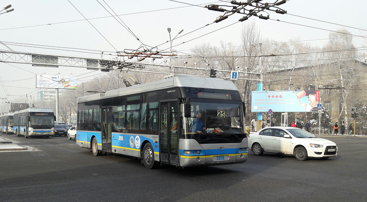 Алматы, YoungMan JNP6120GDZ (Neoplan Kazakhstan) № 3018