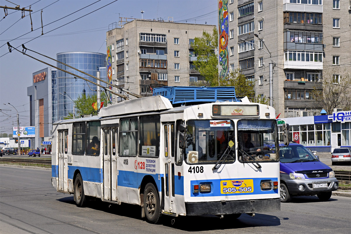 Барнаул, ЗиУ-682 КВР БТРМ № 4108