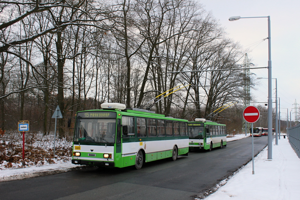 Пльзень, Škoda 14TrM № 446