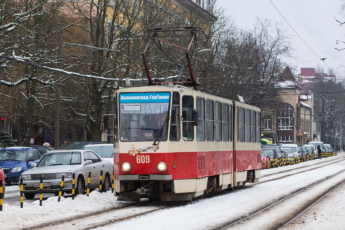 Калінінград, Tatra KT4D № 609 Калінінград, Tatra KT4D № 609