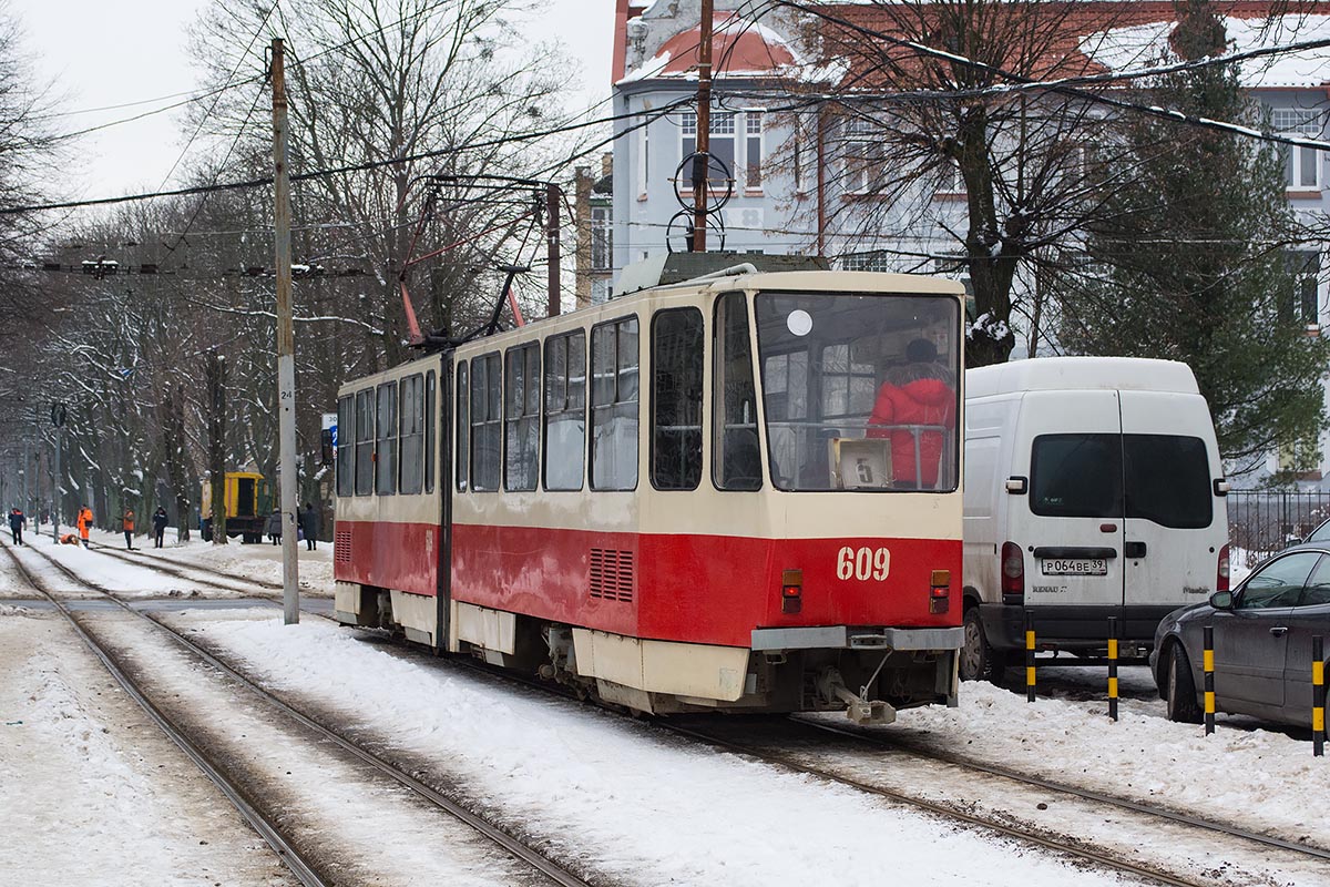 Kaliningrad, Tatra KT4D № 609