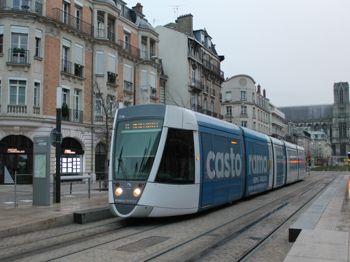 Реймс, Alstom Citadis 302 № 118
