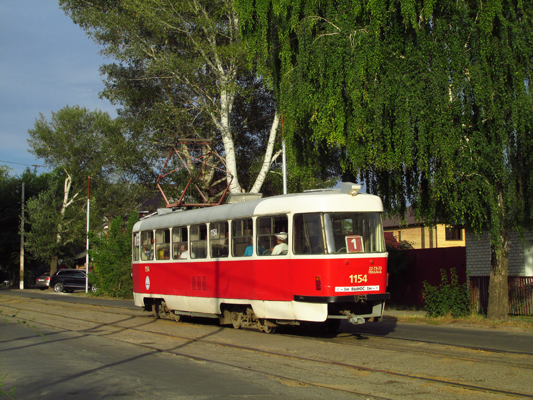 Ульяновск, Tatra T3SU № 1154