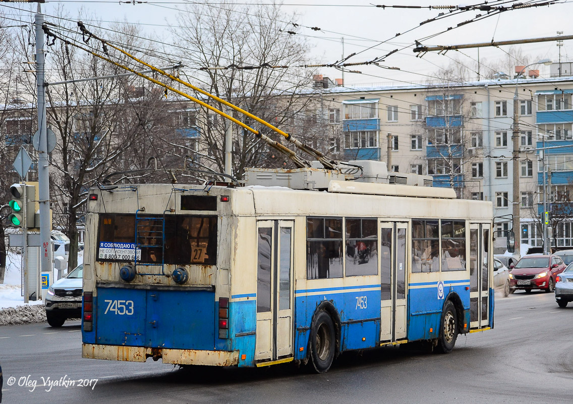 Москва, Тролза-5275.05 «Оптима» № 7453