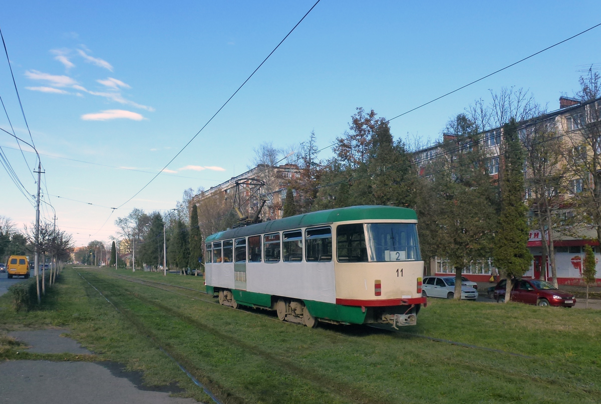 Vlagyikavkaz, Tatra T4DM — 11