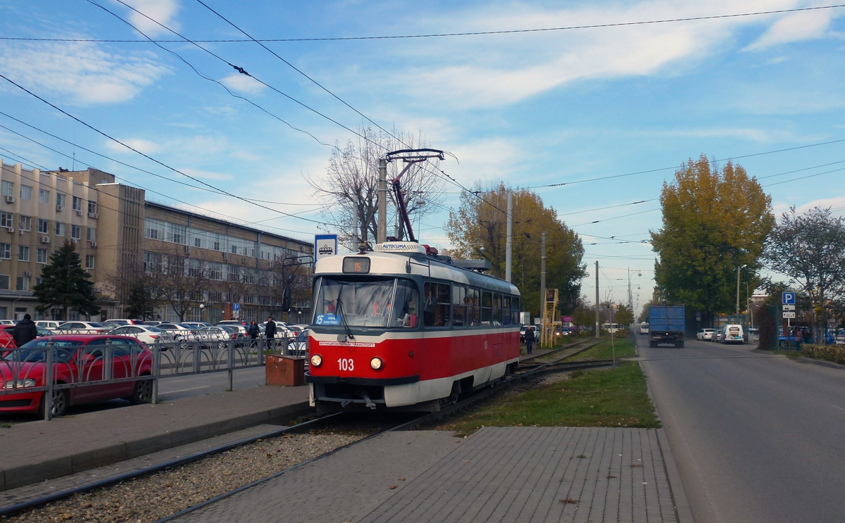 Краснодар, Tatra T3SU КВР МРПС № 103