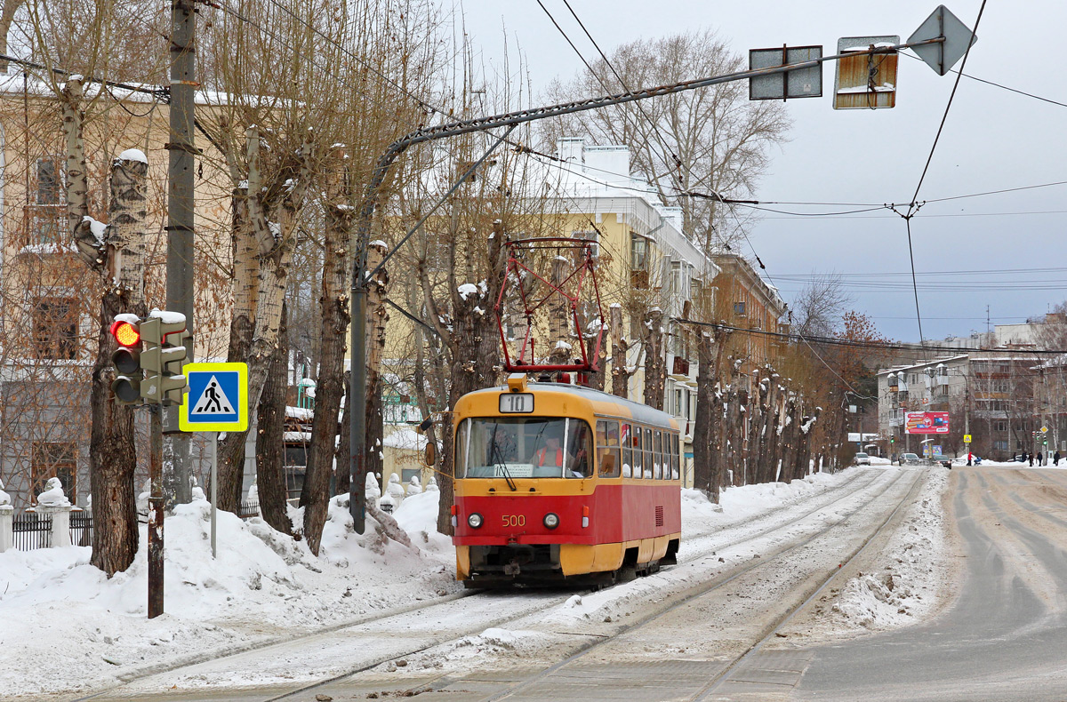 Екатеринбург, Tatra T3SU № 500