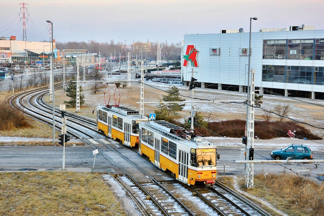 Будапешт, Tatra T5C5 № 4165; Будапешт, Tatra T5C5 № 4169