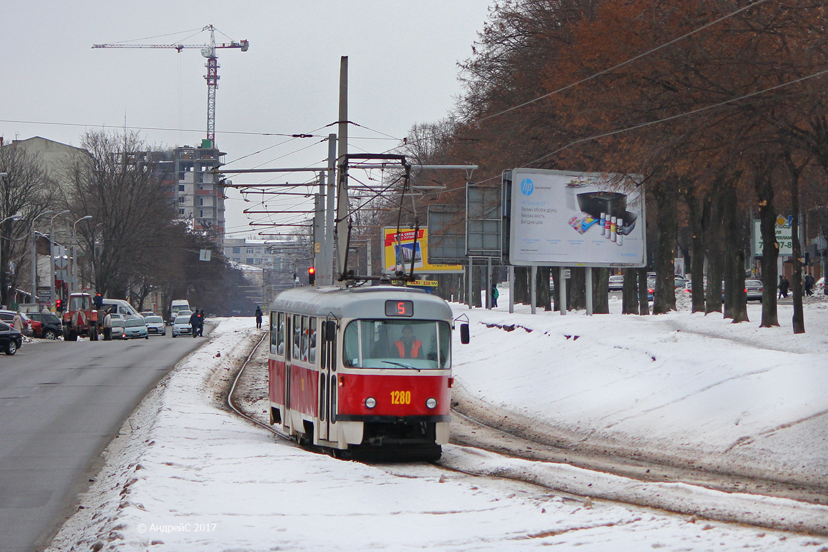 Днепр, Tatra T3SU № 1280
