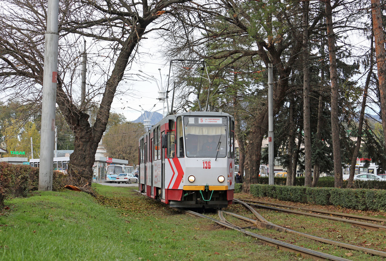Пятигорск, Tatra KT4SU № 136