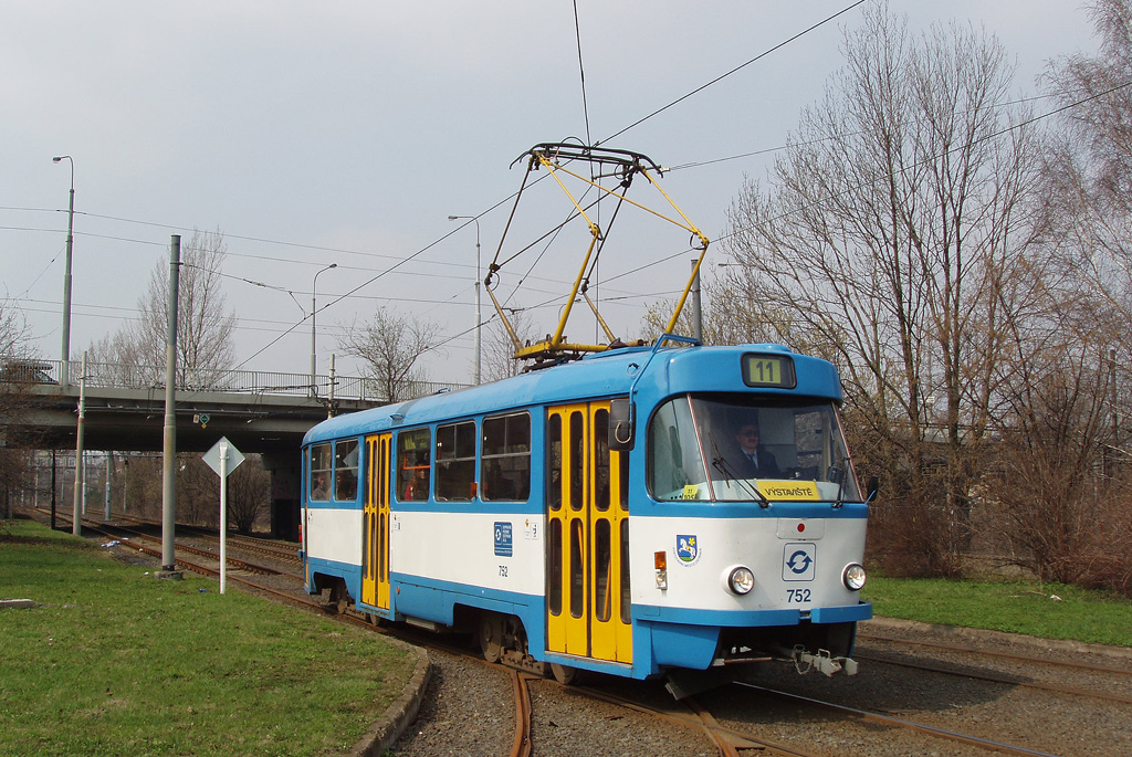 Острава, Tatra T3 № 752
