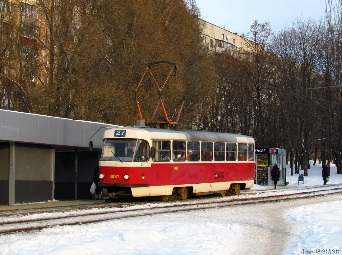 Харьков, Tatra T3SUCS № 3087