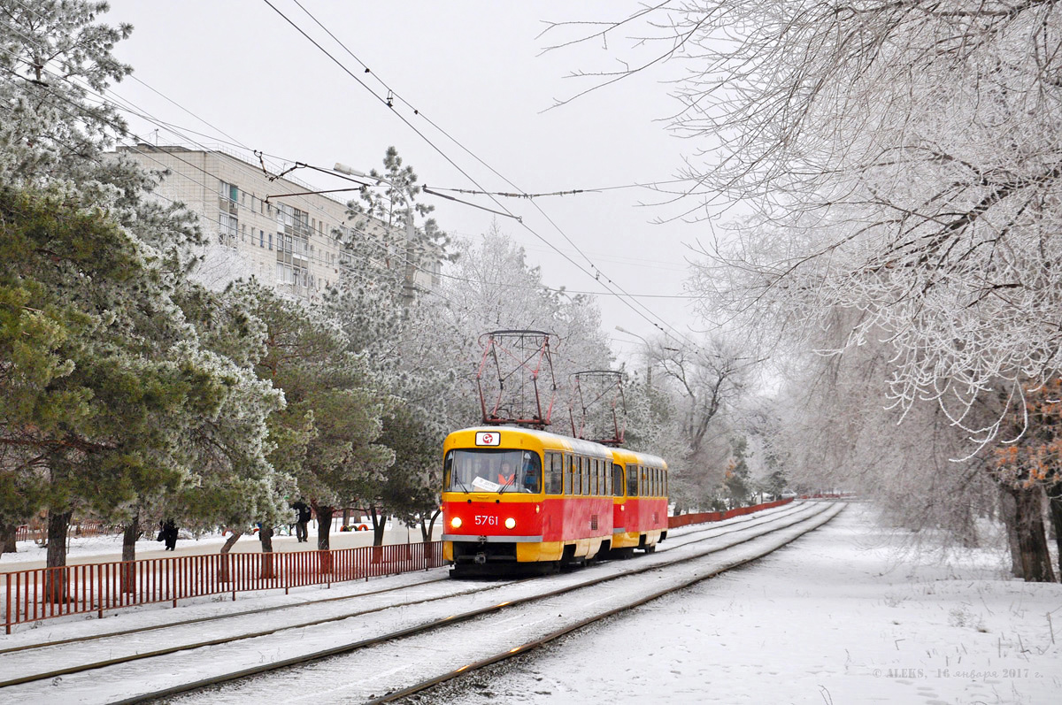 Волгоград, Tatra T3SU № 5761; Волгоград, Tatra T3SU № 5762