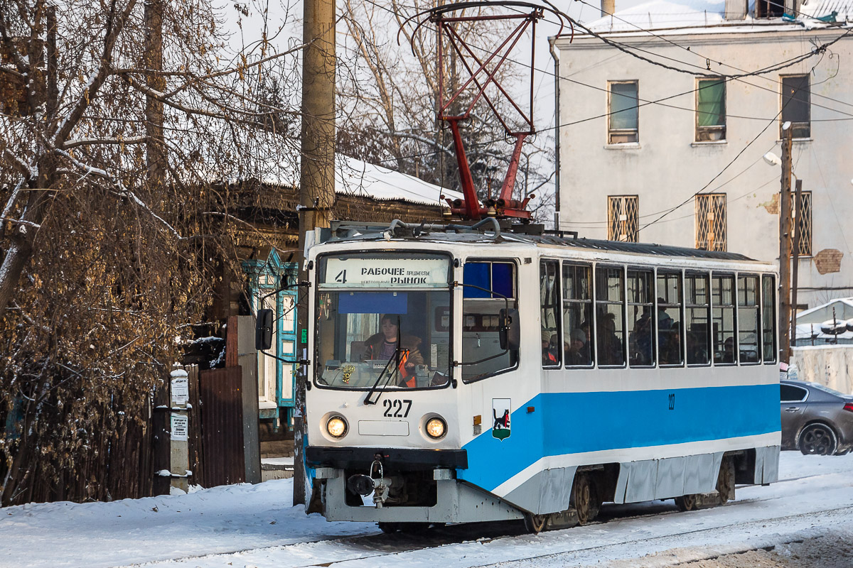 Иркутск, 71-608КМ № 227; Иркутск — Поставки трамваев и троллейбусов