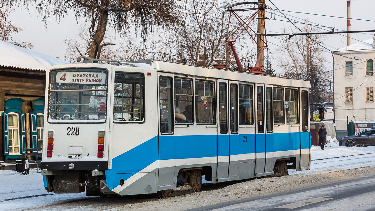 Irkutsk, 71-608KM Nr. 228; Irkutsk — New trolleybuses and trams