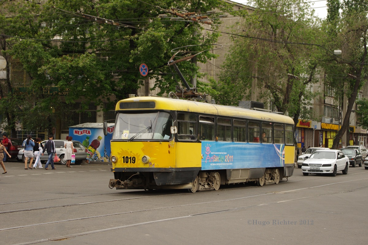Almati, Tatra T4D-MS — 1019