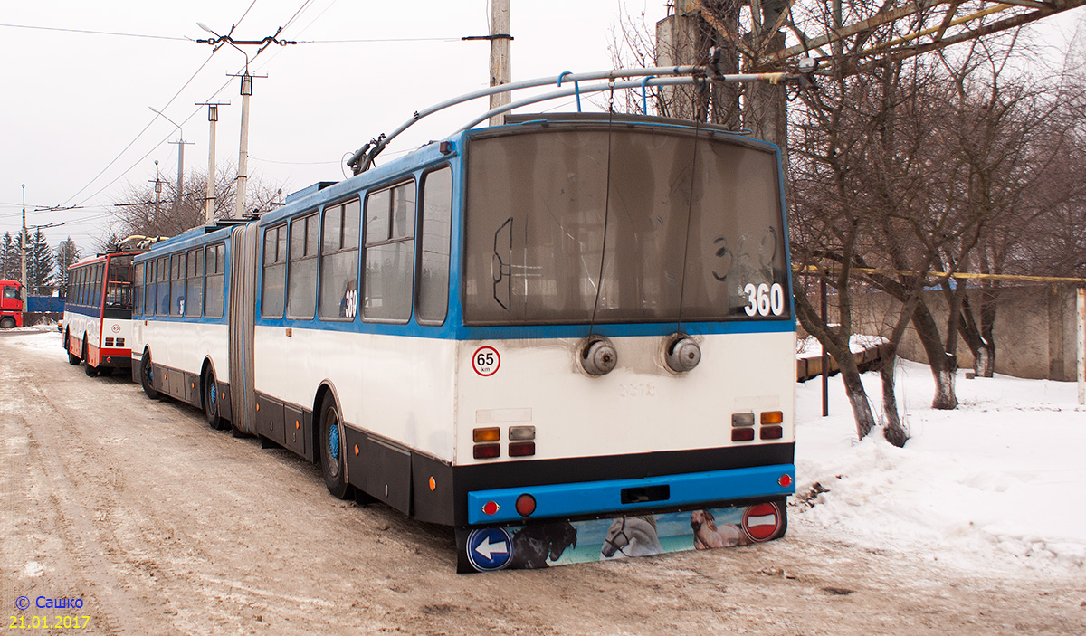 Черновцы, Škoda 15TrM № 360