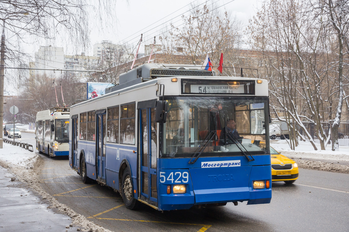 Moscow, Trolza-5275.05 “Optima” (KR MTrZ) № 5429
