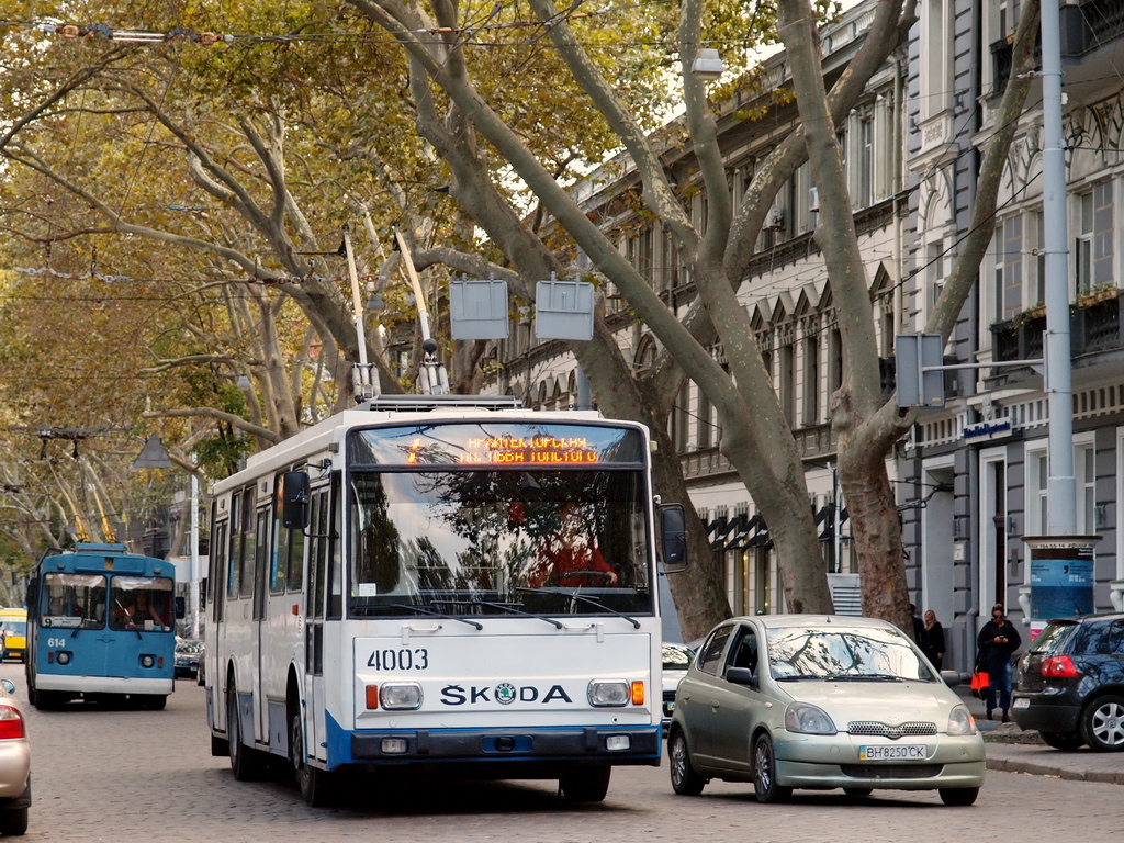 Одесса, Škoda 14Tr17/6M № 4003