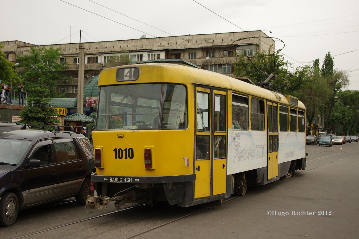 Алматы, Tatra T3DC1 № 1010