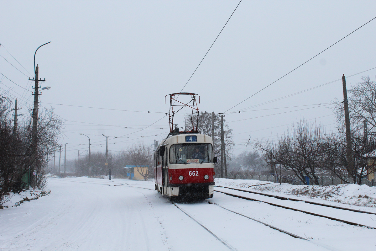 Каменское, Tatra T3SUCS № 662