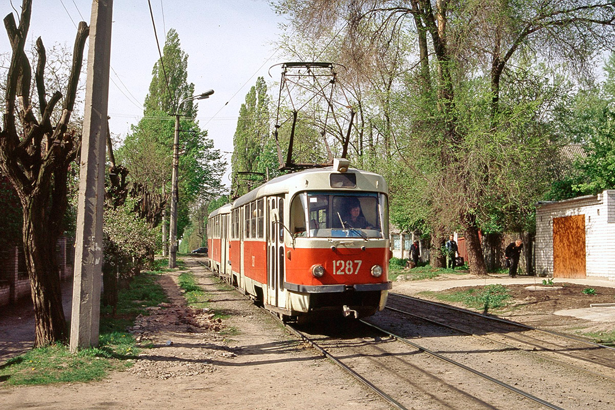 Днепр, Tatra T3SU № 1287; Днепр — Исторические фотографии: Серии иностранных авторов