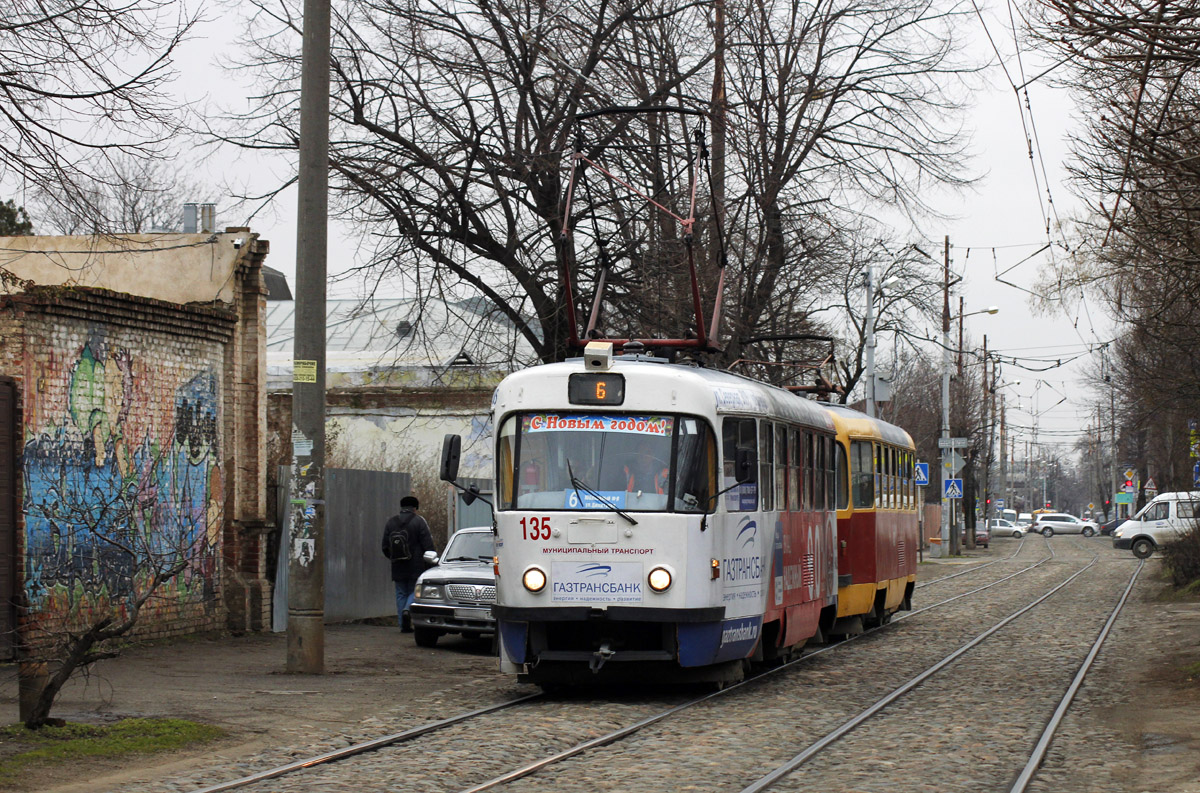 Краснодар, Tatra T3SU № 135