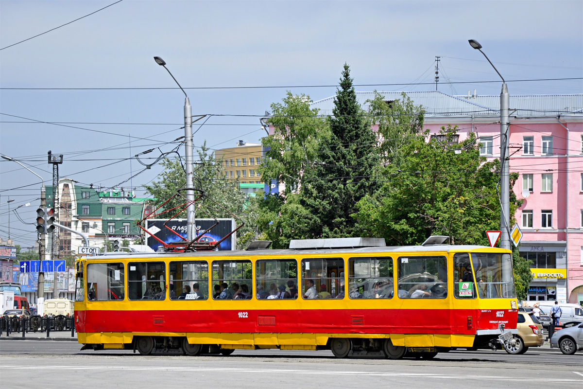 Барнаул, Tatra T6B5SU № 1022