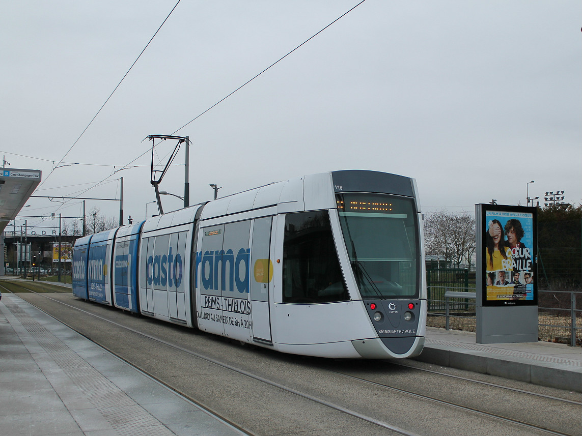 Реймс, Alstom Citadis 302 № 118