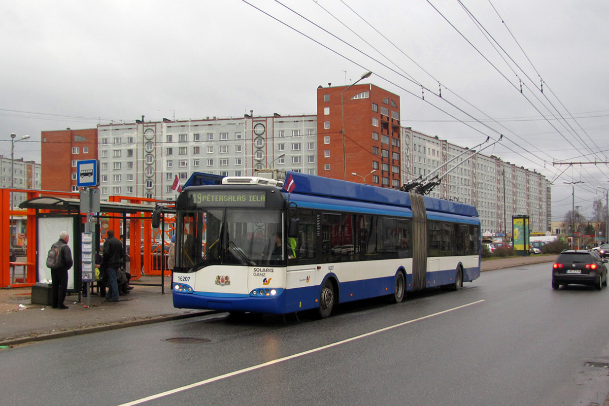 Rīga, Solaris Trollino II 18 Ganz № 16207