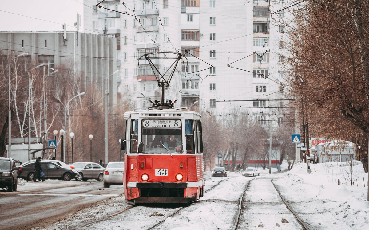 Омск, 71-605 (КТМ-5М3) № 43