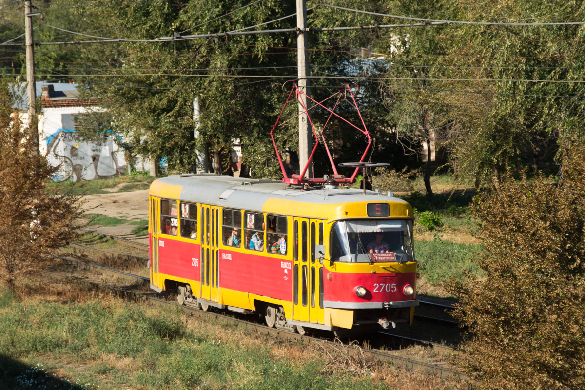 Волгоград, Tatra T3SU № 2705