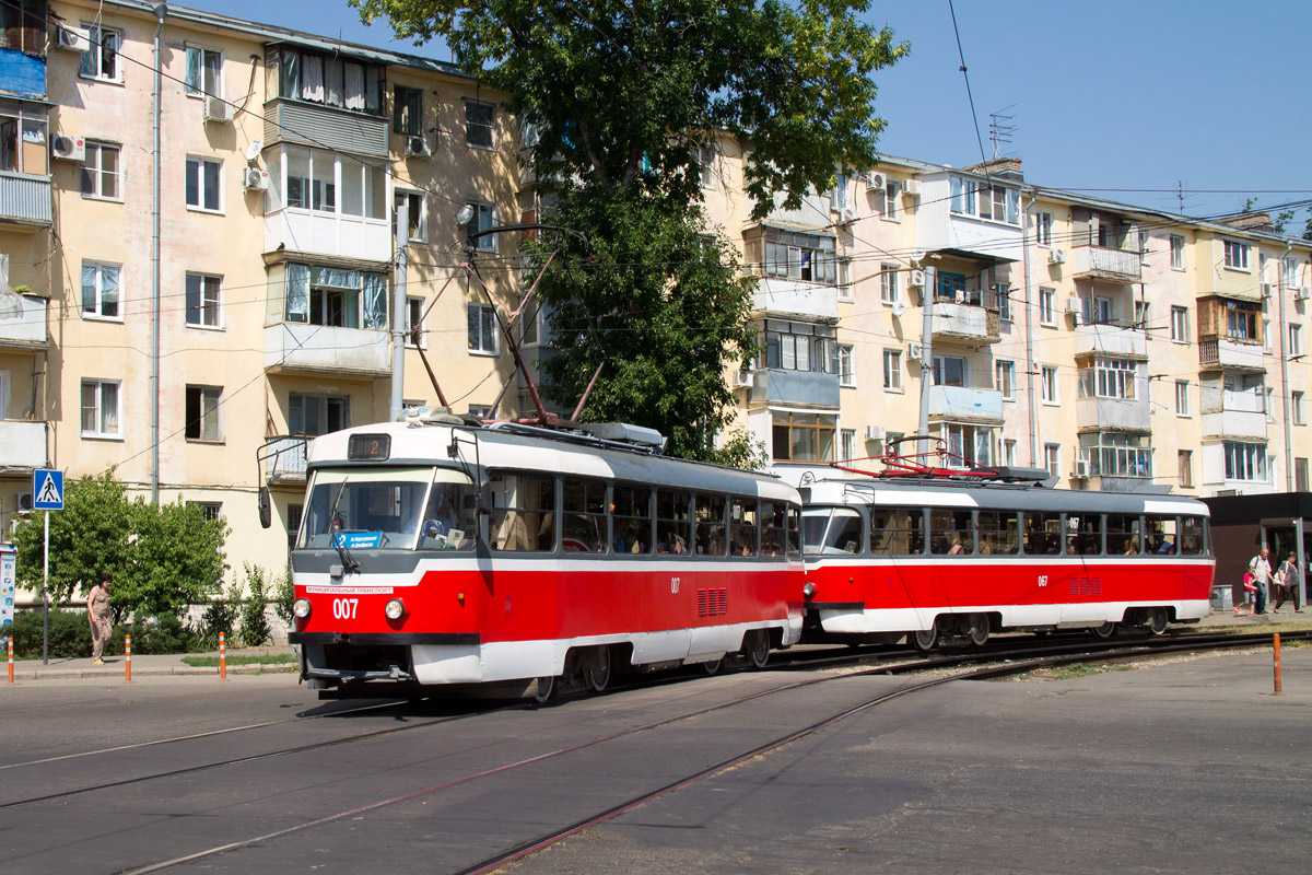 Краснодар, Tatra T3SU КВР ТРЗ № 007 Краснодар, Tatra T3SU КВР ТРЗ № 007