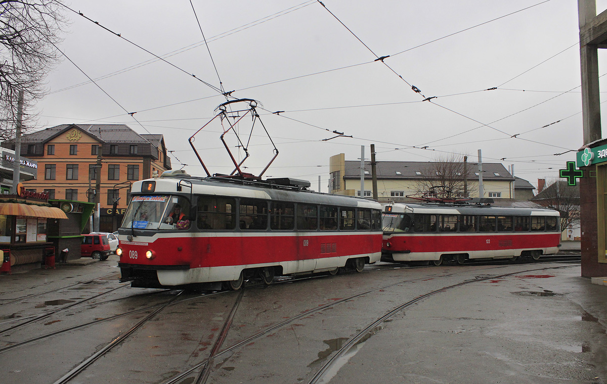 Краснодар, Tatra T3SU КВР ТРЗ № 089