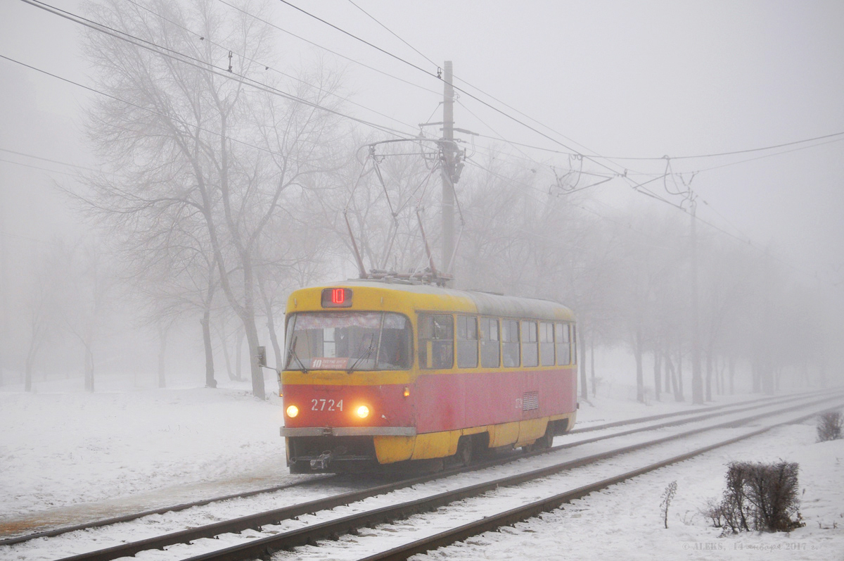 Волгоград, Tatra T3SU № 2724
