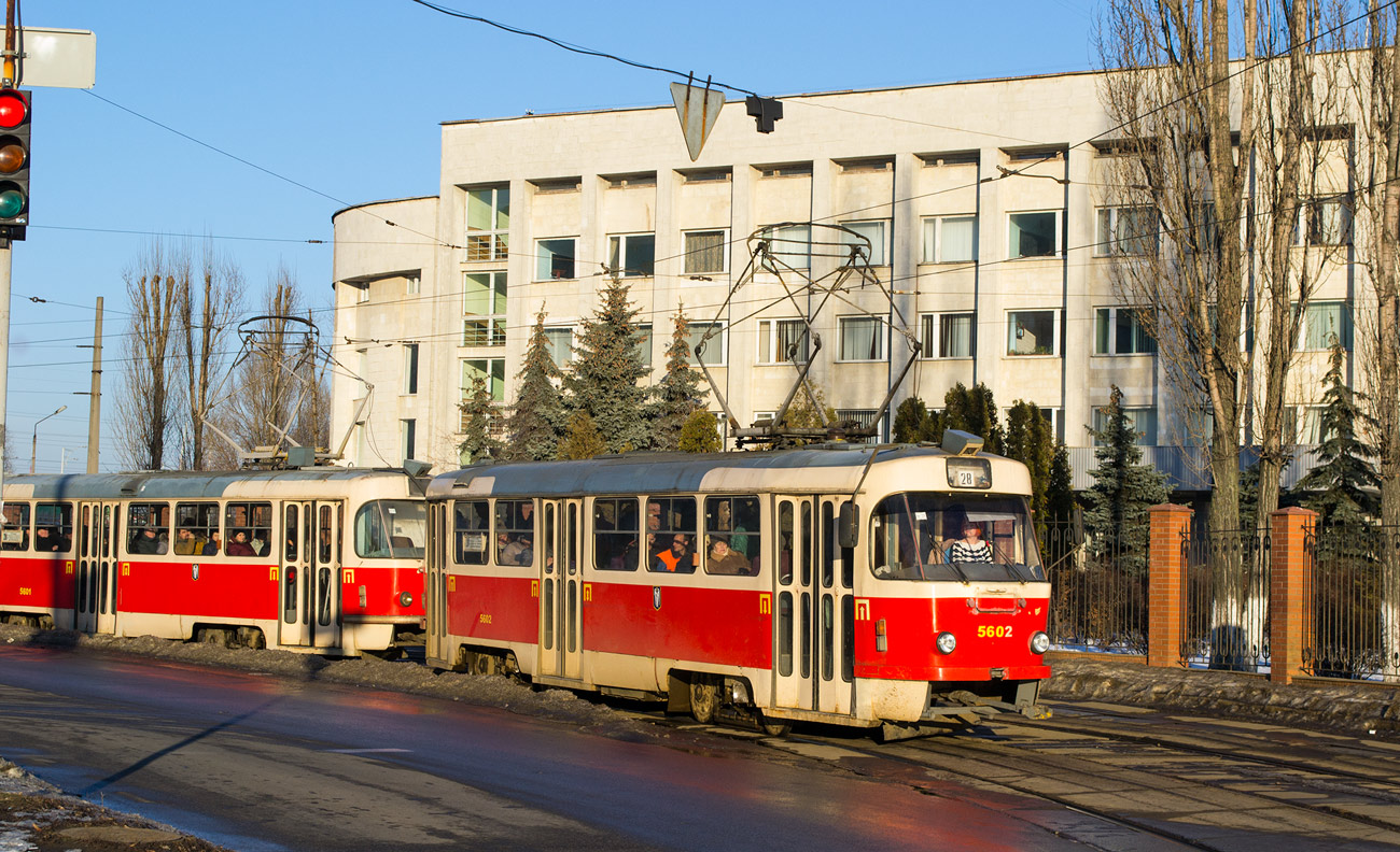 Киев, Tatra T3SU № 5602