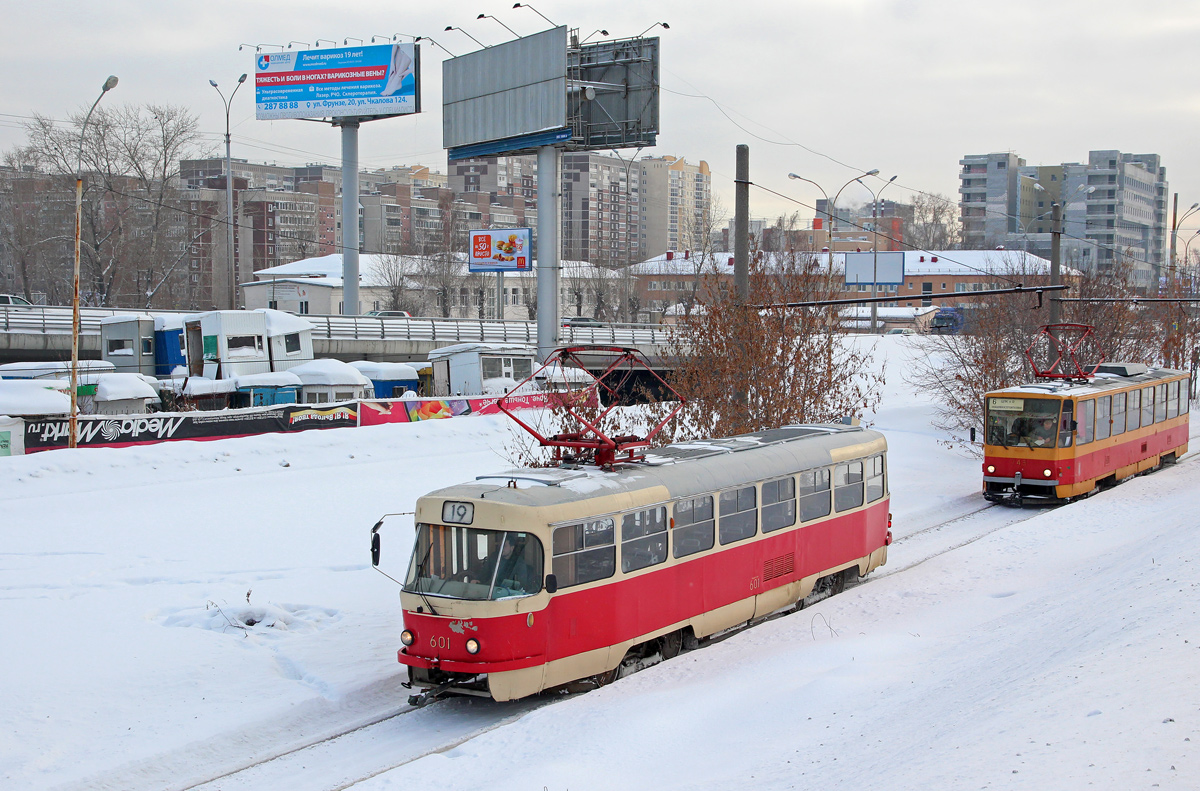 Екатеринбург, Tatra T3SU № 601