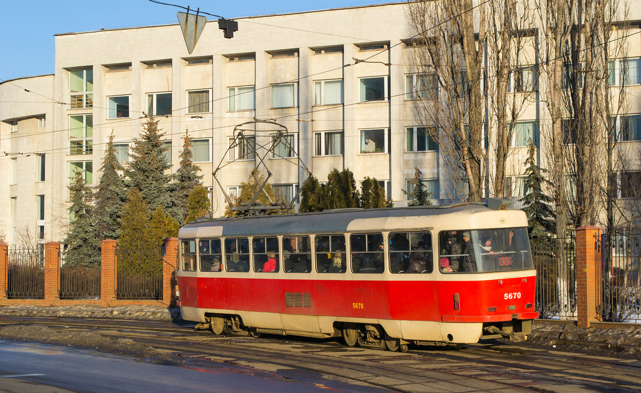 Киев, Tatra T3SUCS № 5670
