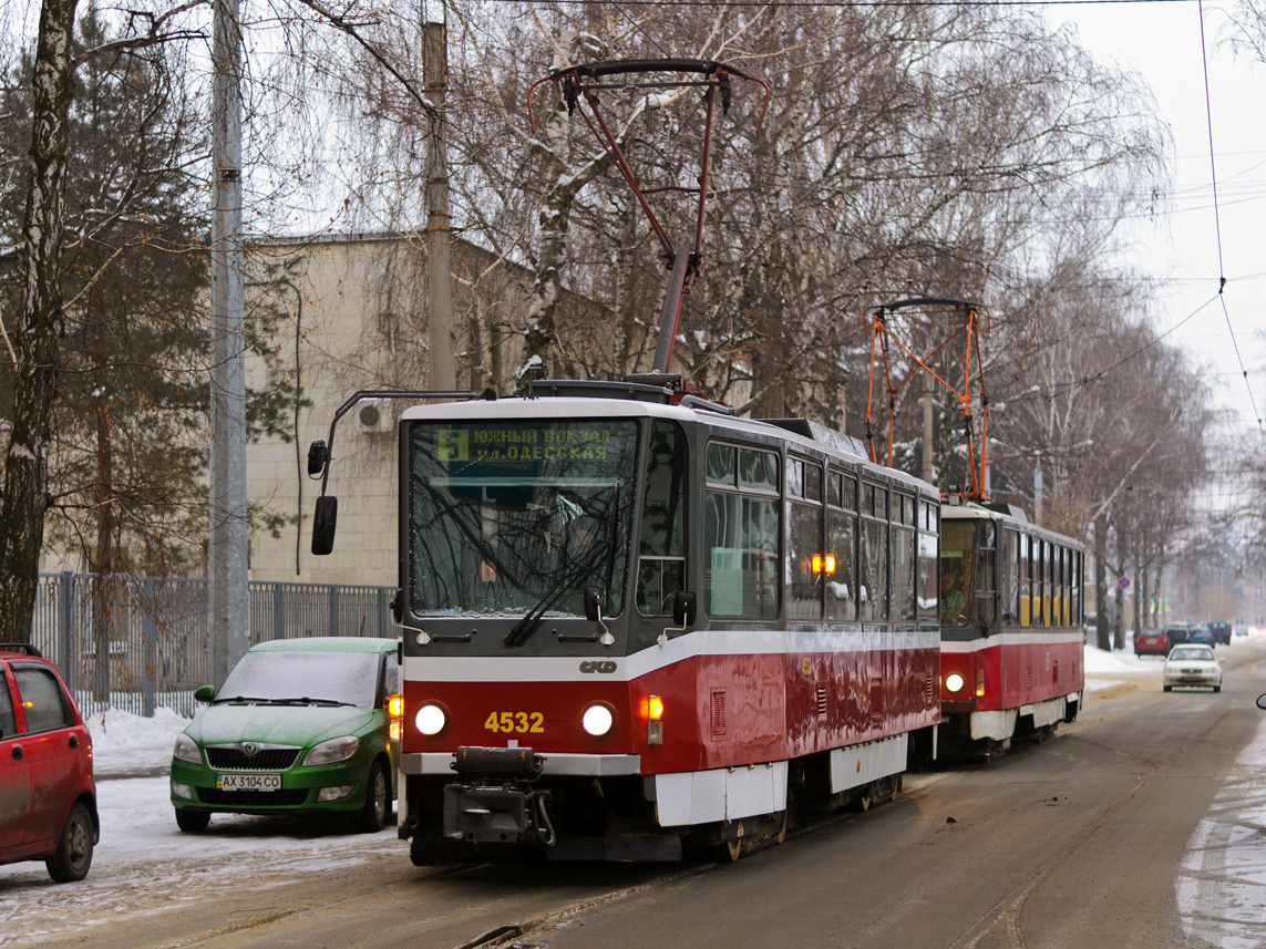 Харьков, Tatra T6A5 № 4532