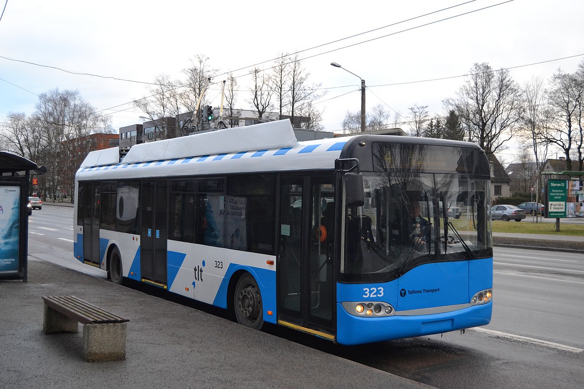 Таллин, Solaris Trollino II 12 Ganz № 323