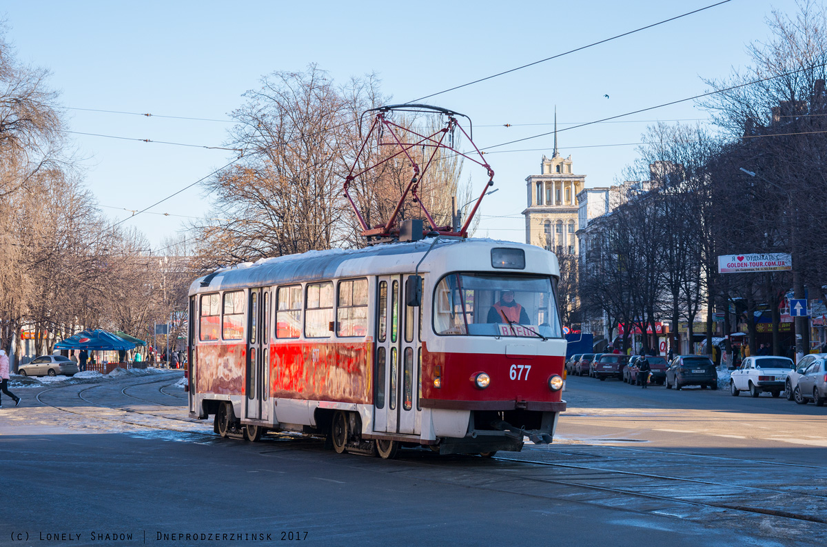 Каменское, Tatra T3SUCS № 677