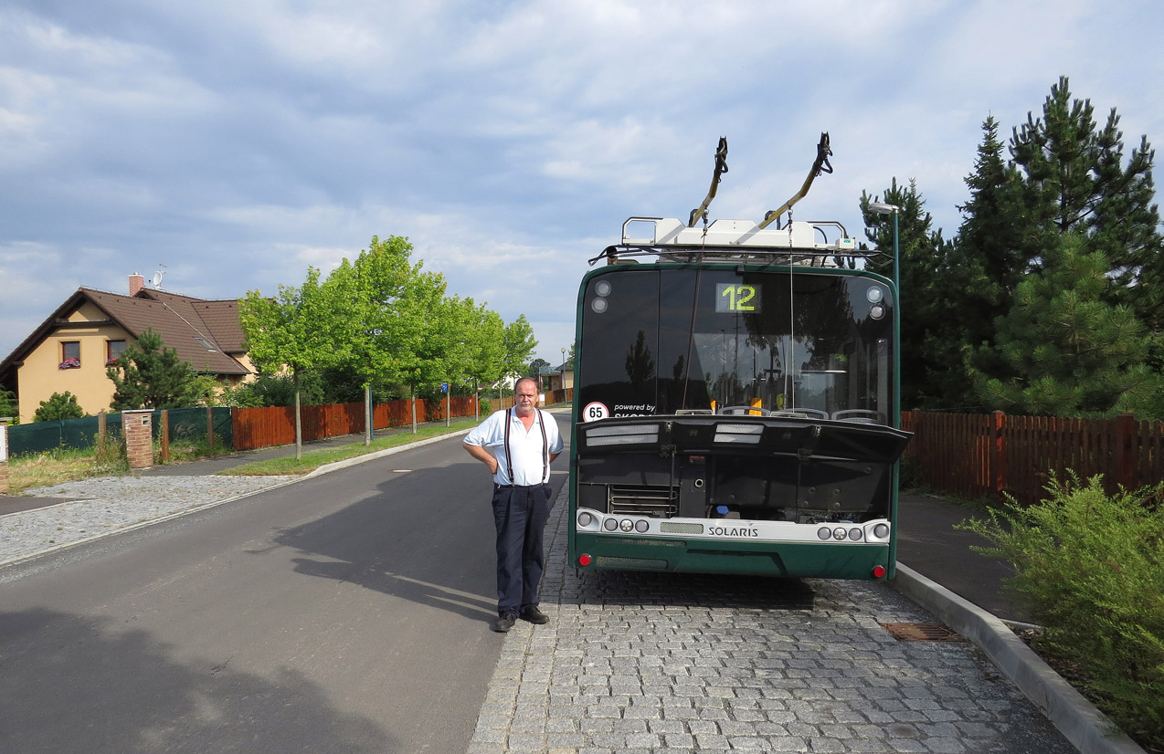 Пльзень, Škoda 26Tr Solaris III № 552; Пльзень — Троллейбусная линия без контактной сети на Летков