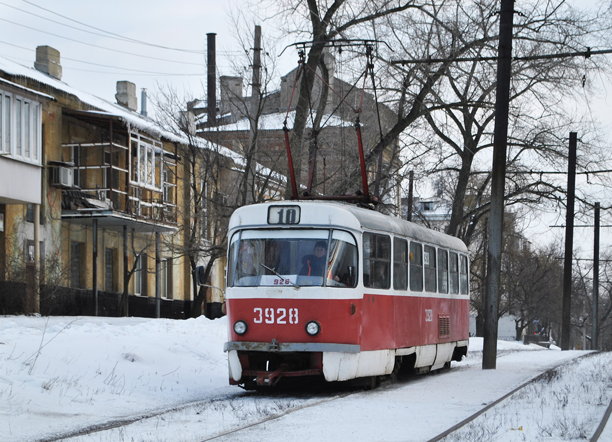 Донецк, Tatra T3SU № 3928