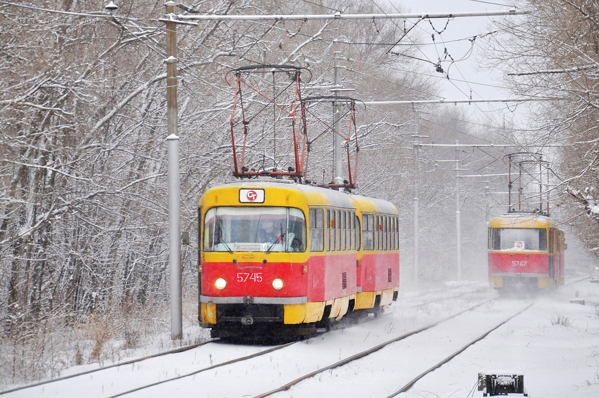 Волгоград, Tatra T3SU № 5745