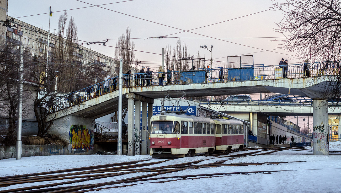 Киев, Tatra T3SU № 6008